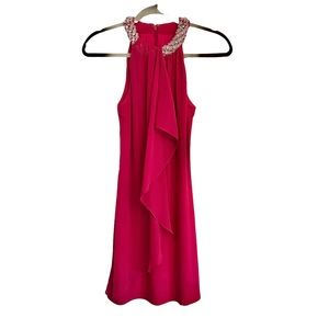 Pink Cache Beaded Dress 